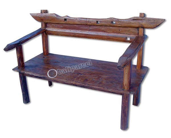 Wooden Bench, Made From Old Teak