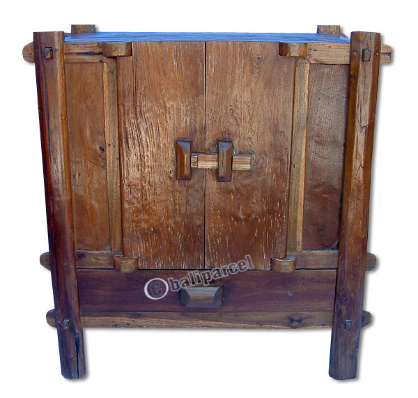 Wooden Cabinet, Made From Old Teak