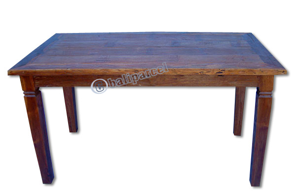 Wooden Table, Made From Old Teak
