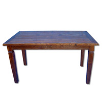 Wooden Table, Made From Old Teak