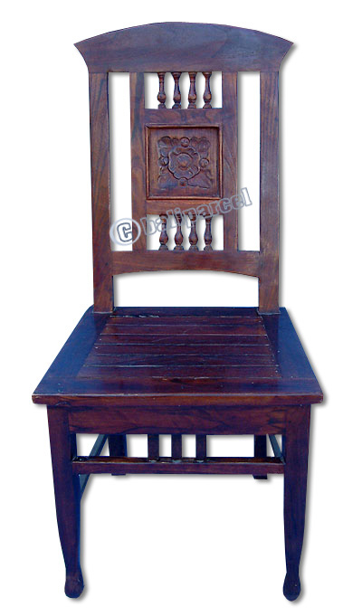 Wooden Chair, Made From Old Teak
