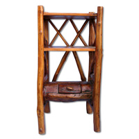 Wooden Rack, Made From Old Teak