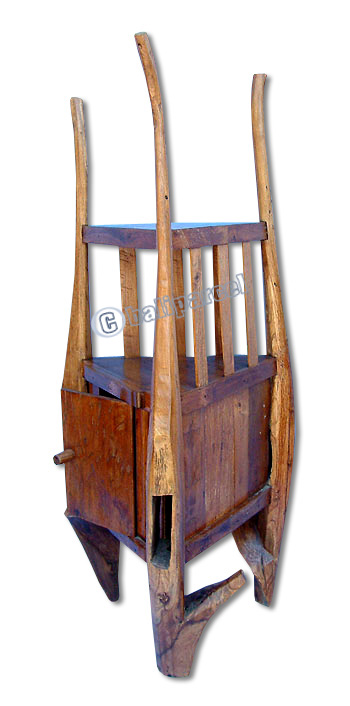 Wooden Cabinet, Made From Old Teak