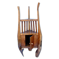 Wooden Cabinet, Made From Old Teak