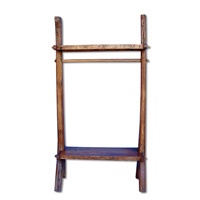 Wooden Clothes Hanger, Made From Old Teak