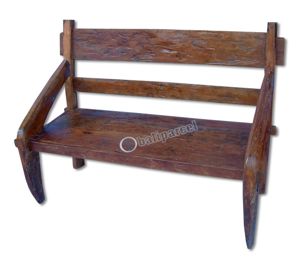 Wooden Bench, Made From Old Teak