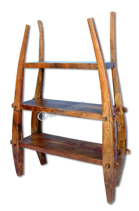 Wooden Rack, Made From Old Teak