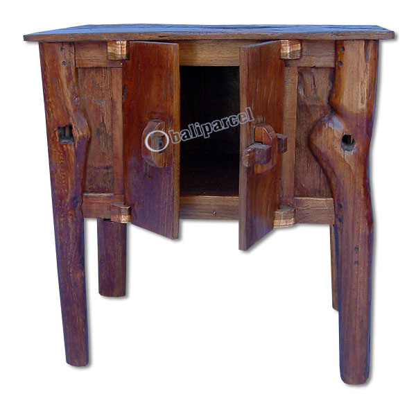 Wooden Cabinet, Made From Old Teak