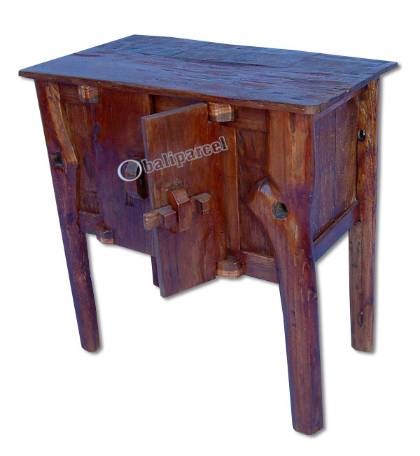 Wooden Cabinet, Made From Old Teak