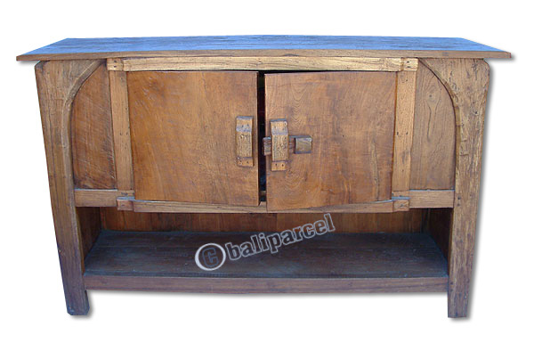 Wooden Cabinet, Made From Old Teak