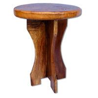 Wooden Stool, Made From Old Teak