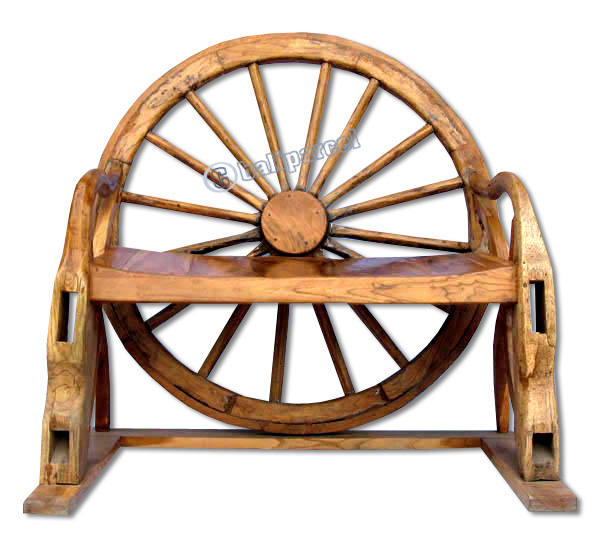 Wooden Chair, Made From Old Teak