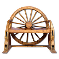 Wooden Chair, Made From Old Teak