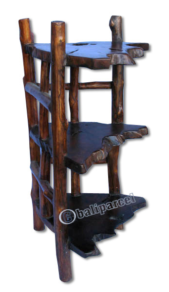 Wooden Rack, Made From Old Teak