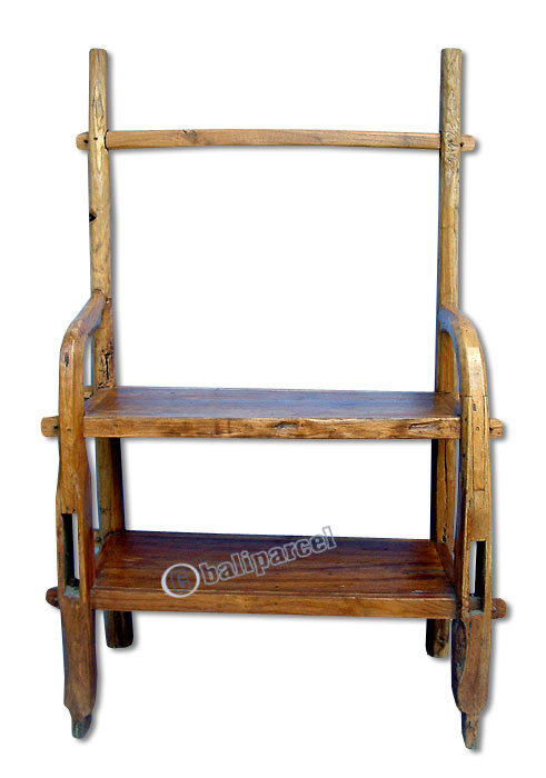Wooden Rack, Made From Old Teak