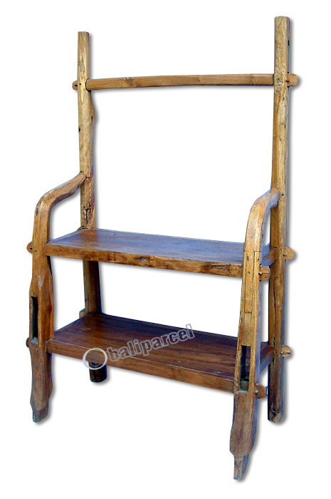 Wooden Rack, Made From Old Teak
