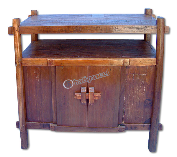 Wooden Cabinet, Made From Old Teak