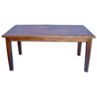 Wooden Table, Made From Old Teak