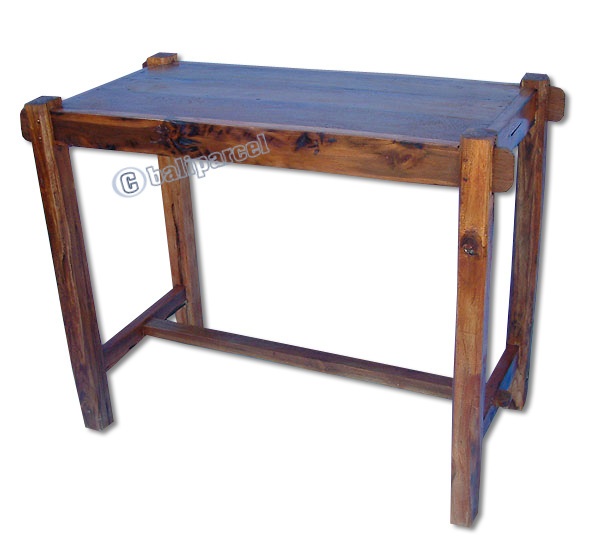 Wooden Table, Made From Old Teak