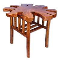 Wooden Rack, Made From Old Teak