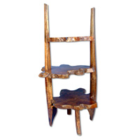 Wooden Rack, Made From Old Teak
