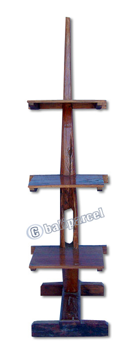 Wooden Rack, Made From Old Teak
