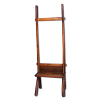 Standing Mirror, Made From Old Teak