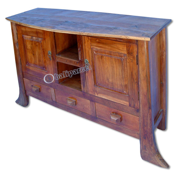 Wooden Cabinet, Made From Old Teak