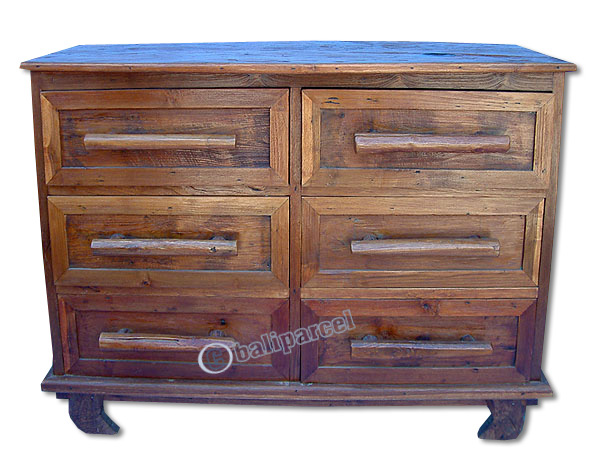 Wooden Cabinet, Made From Old Teak