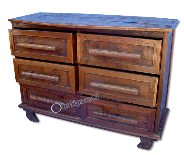 Wooden Cabinet, Made From Old Teak