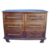 Wooden Cabinet, Made From Old Teak