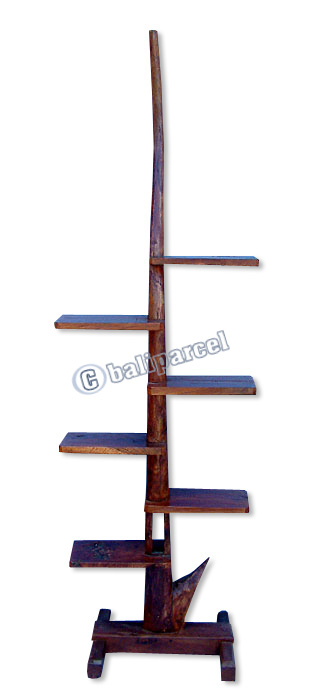 Wooden Rack, Made From Old Teak