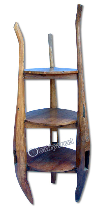 Wooden Rack, Made From Old Teak