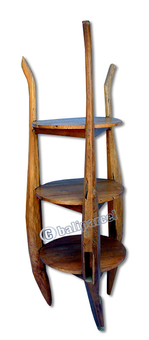 Wooden Rack, Made From Old Teak