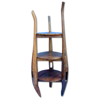 Wooden Rack, Made From Old Teak