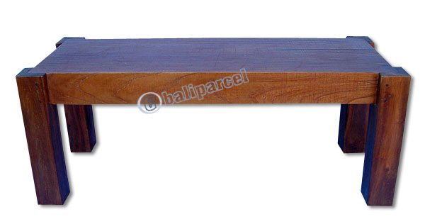 Wooden Table, Made From Old Teak