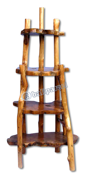 Wooden Rack, Made From Old Teak