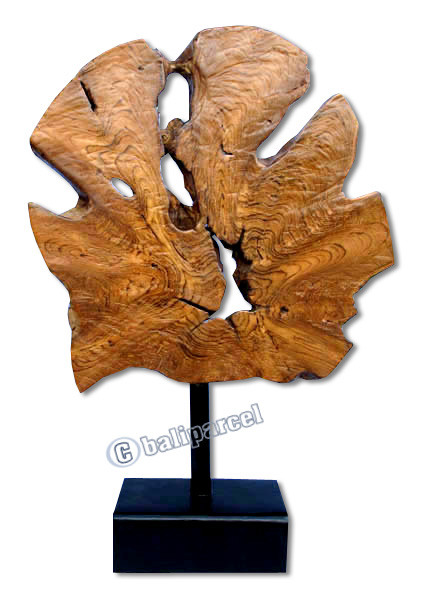 Wooden Display, Made From Old Teak With Glass