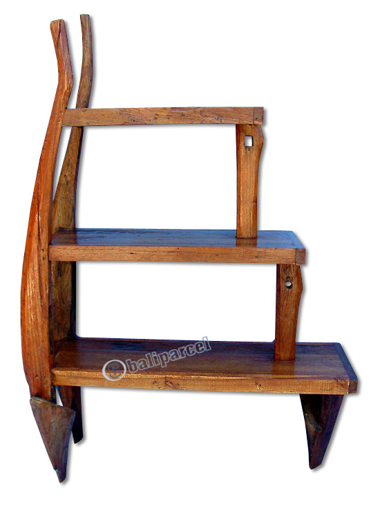 Wooden Rack, Made From Old Teak