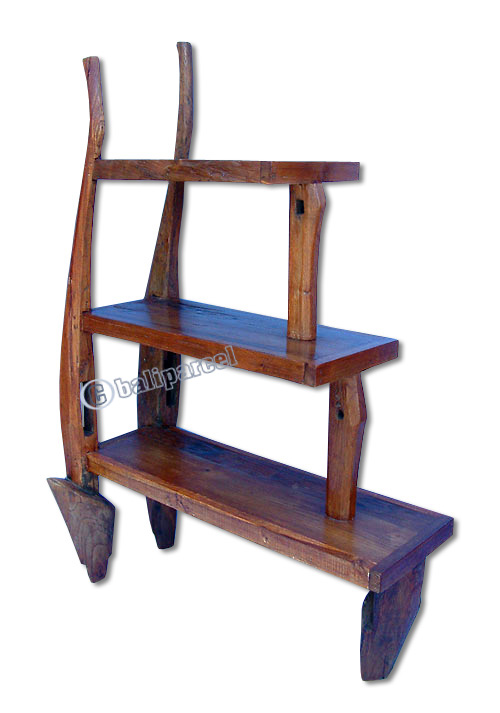 Wooden Rack, Made From Old Teak
