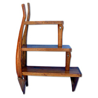 Wooden Rack, Made From Old Teak