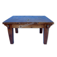 Wooden Table, Made From Old Teak