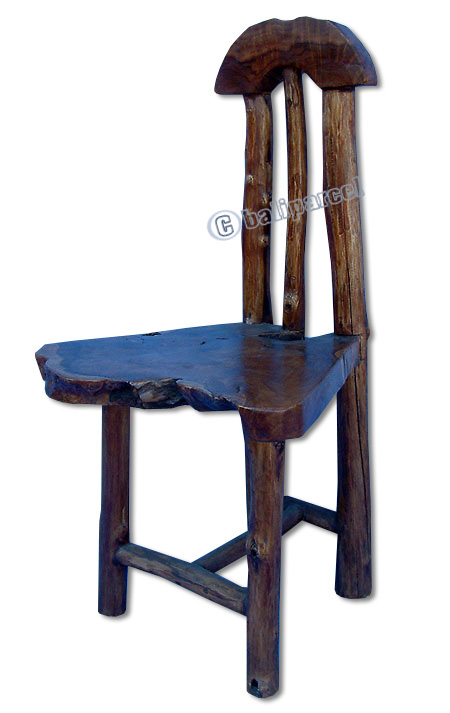 Wooden Chair, Made From Old Teak