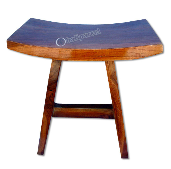 Wooden Stool, Made From Old Teak