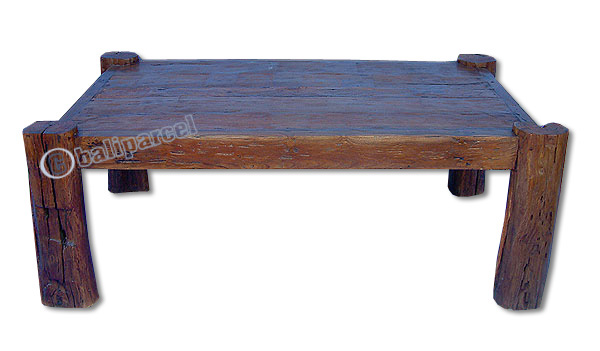 Wooden Table, Made From Old Teak