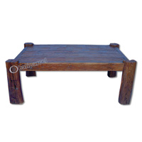 Wooden Table, Made From Old Teak