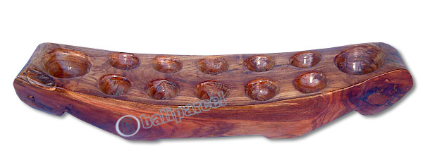 Candle Holder, Made From Old Teak