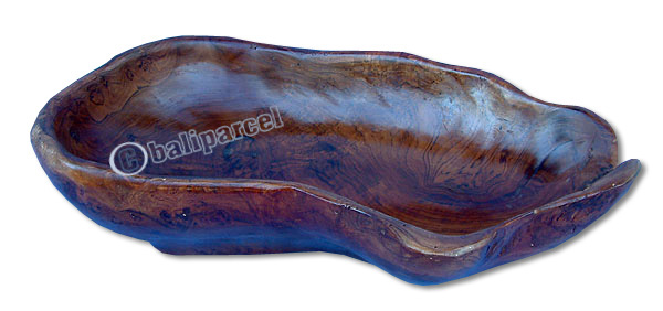 Wooden Dish, Made From Old Teak