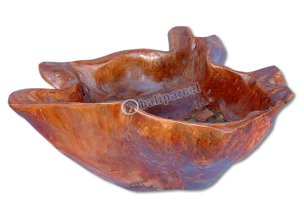 Wooden Pot, Made From Old Teak