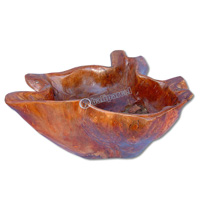 Wooden Pot, Made From Old Teak
